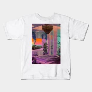 Vaporwave Aesthetic Kids T-Shirt